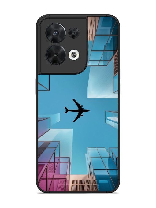 Urban Flightpath Glossy Soft Edge Case for Oppo Reno 8 (5G) Chachhi