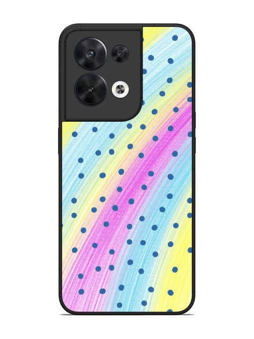 Polka Dot Paradise Glossy Soft Edge Case for Oppo Reno 8 (5G) Chachhi