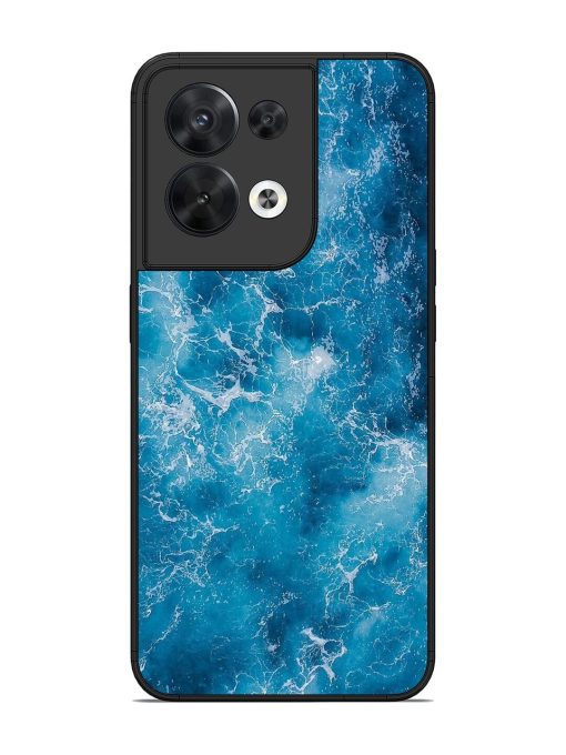 Oceanic Abyss Glossy Soft Edge Case for Oppo Reno 8 (5G) Chachhi