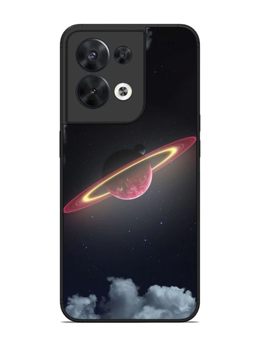 Cosmic Ballet Glossy Soft Edge Case for Oppo Reno 8 (5G) Chachhi