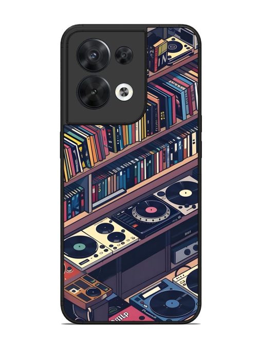 Music Lover'S Haven Glossy Soft Edge Case for Oppo Reno 8 (5G) Chachhi