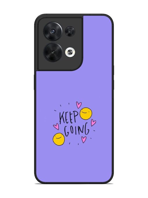 Smiling Through It All Glossy Soft Edge Case for Oppo Reno 8 (5G)