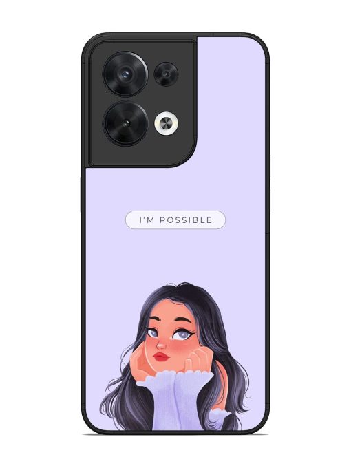 Im Possible Glossy Soft Edge Case for Oppo Reno 8 (5G) Chachhi