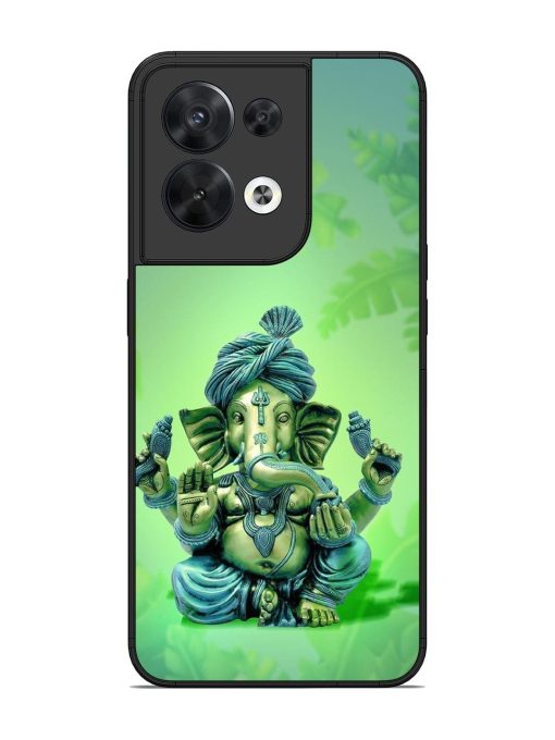 Ganesha, The Remover Of Obstacles Glossy Soft Edge Case for Oppo Reno 8 (5G) Chachhi