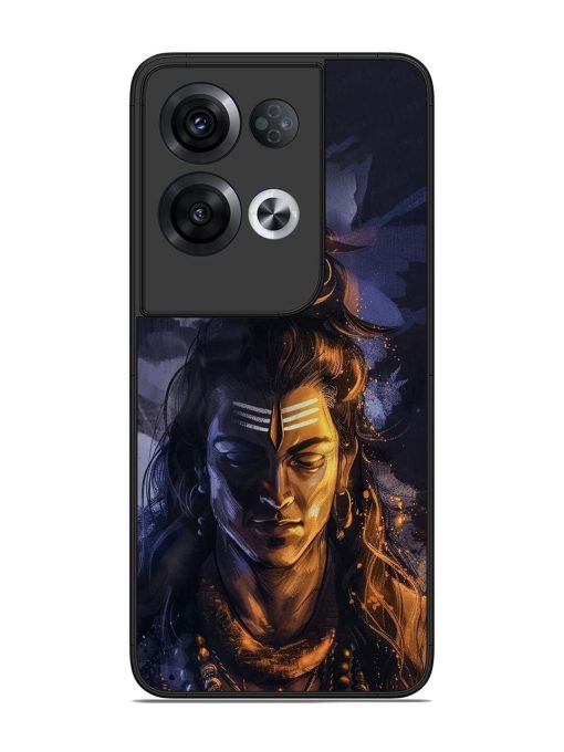 Lord Shiva Glossy Soft Edge Case for Oppo Reno 8 Pro (5G) Chachhi