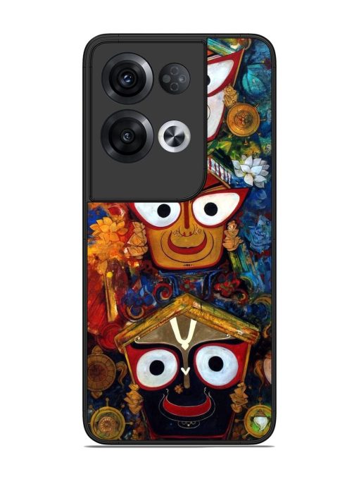 Lord Jagannath Glossy Soft Edge Case for Oppo Reno 8 Pro (5G) Chachhi