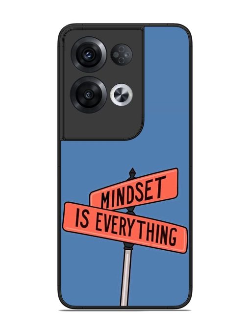 Mindset Matters Glossy Soft Edge Case for Oppo Reno 8 Pro (5G)