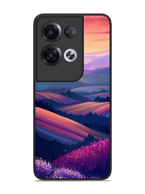 Twilight'S Embrace Glossy Soft Edge Case for Oppo Reno 8 Pro (5G)