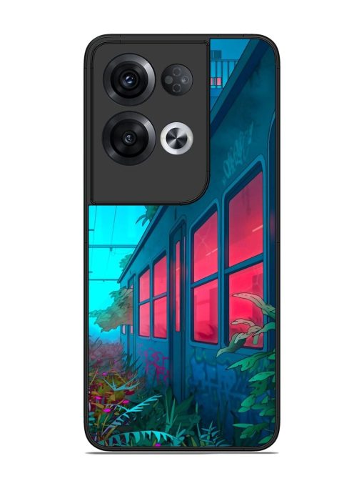 Urban Jungle Glossy Soft Edge Case for Oppo Reno 8 Pro (5G) Chachhi