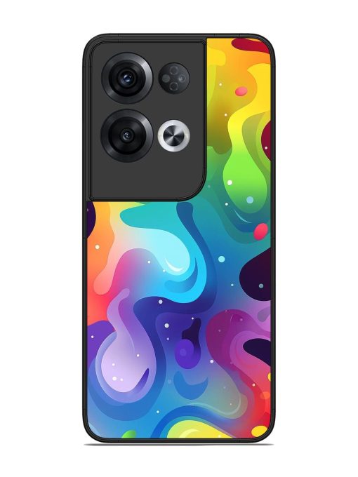 Rainbow River Glossy Soft Edge Case for Oppo Reno 8 Pro (5G) Chachhi