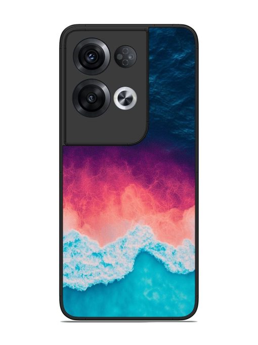 Where The Ocean Meets The Sky Glossy Soft Edge Case for Oppo Reno 8 Pro (5G) Chachhi