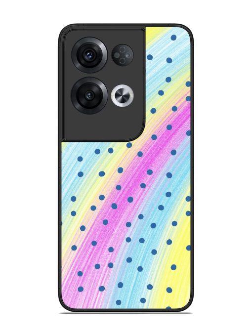 Polka Dot Paradise Glossy Soft Edge Case for Oppo Reno 8 Pro (5G) Chachhi