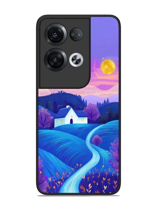 Moonlit Meadow Glossy Soft Edge Case for Oppo Reno 8 Pro (5G)