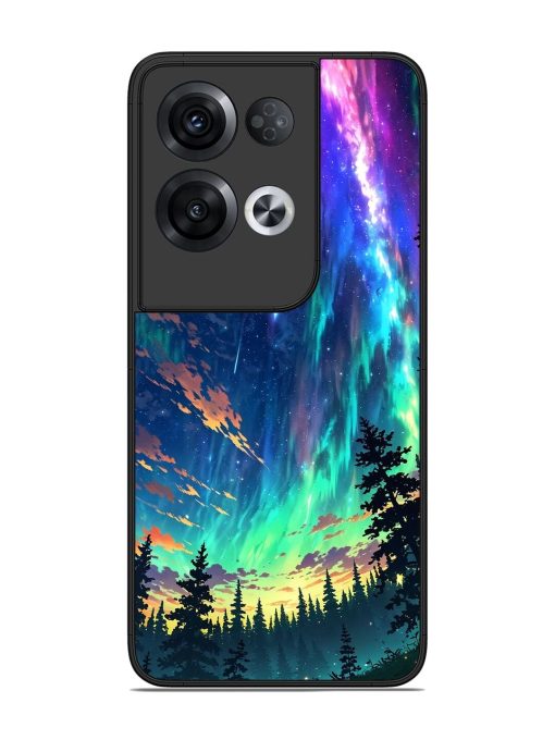 Cosmic Canvas Glossy Soft Edge Case for Oppo Reno 8 Pro (5G) Chachhi