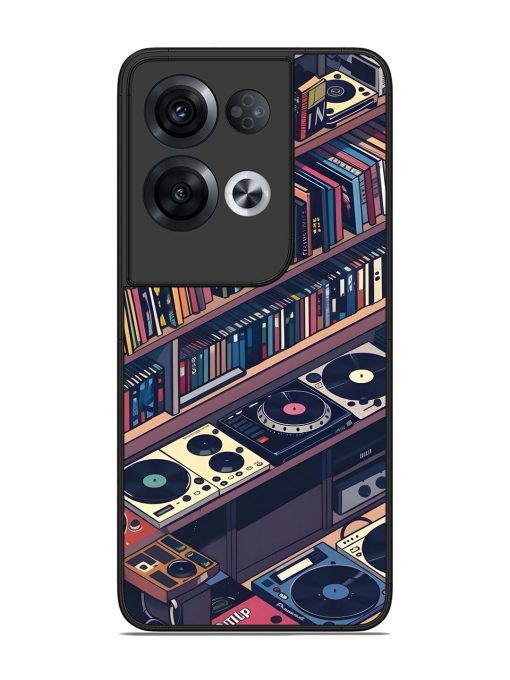 Music Lover'S Haven Glossy Soft Edge Case for Oppo Reno 8 Pro (5G) Chachhi