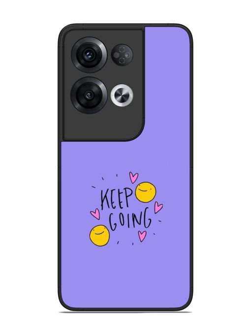 Smiling Through It All Glossy Soft Edge Case for Oppo Reno 8 Pro (5G) Chachhi