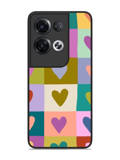 Box Of Hearts Glossy Soft Edge Case for Oppo Reno 8 Pro (5G) Chachhi