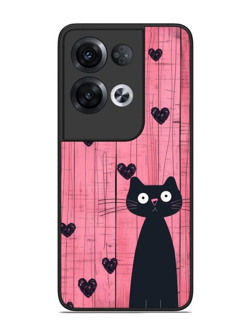 Feline Valentine'S Day Glossy Soft Edge Case for Oppo Reno 8 Pro (5G) Chachhi