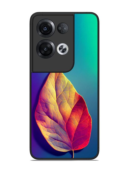 Autumn'S Embrace Glossy Soft Edge Case for Oppo Reno 8 Pro (5G) Chachhi