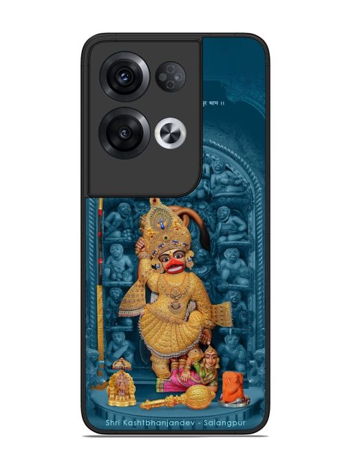 Divine Grace Of Shri Kashtabhanjandev Glossy Soft Edge Case for Oppo Reno 8 Pro (5G) Chachhi