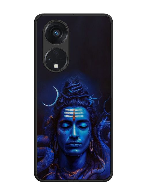 Mystic Mahadev Glossy Soft Edge Case for Oppo Reno 8T (5G) Chachhi