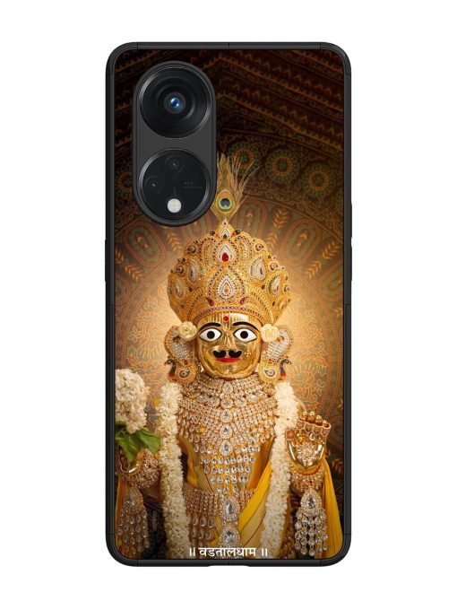 Hare Krishna Maharaj Glossy Soft Edge Case for Oppo Reno 8T (5G) Chachhi