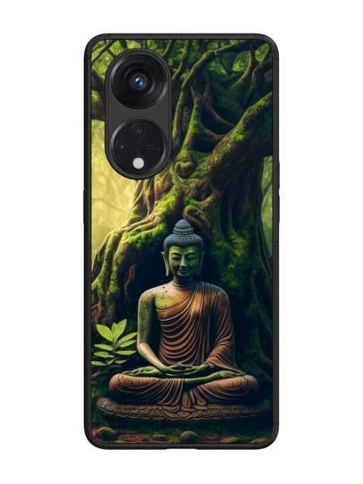 Green Buddha Art Glossy Soft Edge Case for Oppo Reno 8T (5G)