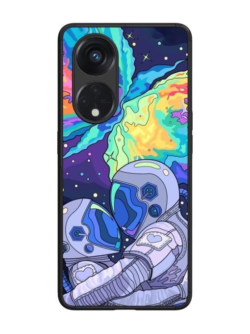 Cosmic Love Glossy Soft Edge Case for Oppo Reno 8T (5G) Chachhi