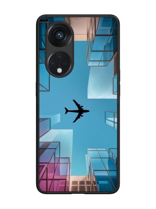 Urban Flightpath Glossy Soft Edge Case for Oppo Reno 8T (5G) Chachhi