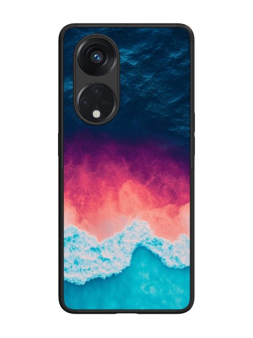 Where The Ocean Meets The Sky Glossy Soft Edge Case for Oppo Reno 8T (5G) Chachhi