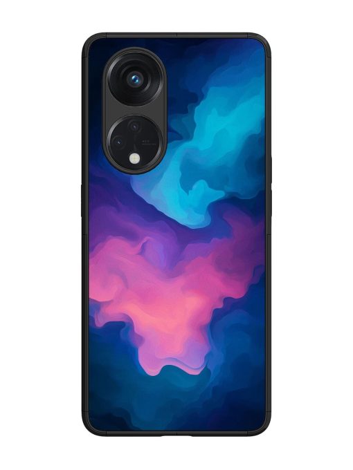 Cosmic Canvas Glossy Soft Edge Case for Oppo Reno 8T (5G) Chachhi