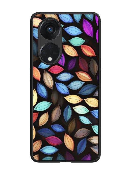 Colorful Kaleidoscope Glossy Soft Edge Case for Oppo Reno 8T (5G) Chachhi