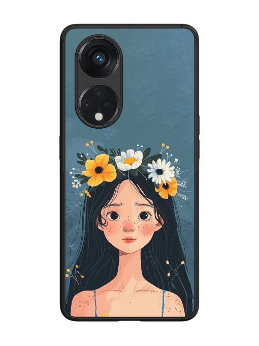 Gurl Art Glossy Soft Edge Case for Oppo Reno 8T (5G) Chachhi