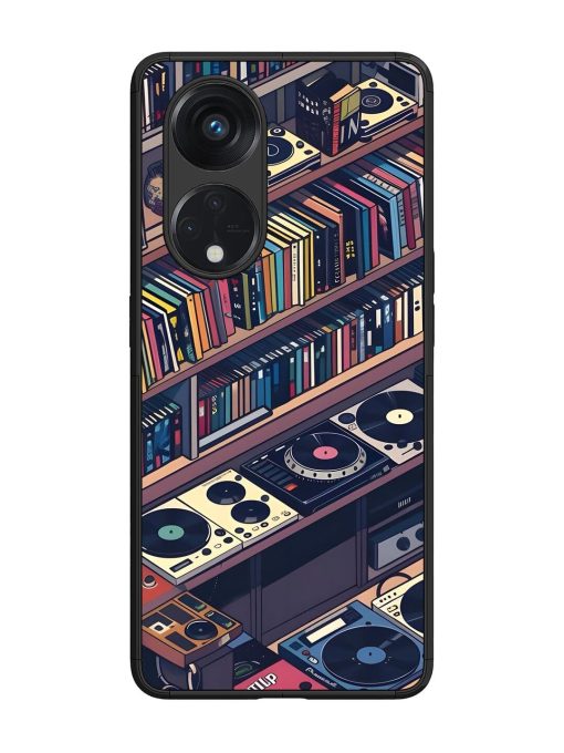 Music Lover'S Haven Glossy Soft Edge Case for Oppo Reno 8T (5G) Chachhi