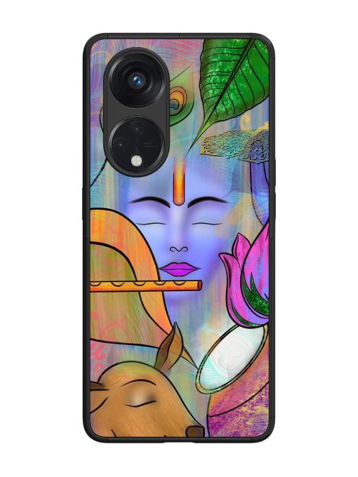 Divine Serenity Glossy Soft Edge Case for Oppo Reno 8T (5G) Chachhi