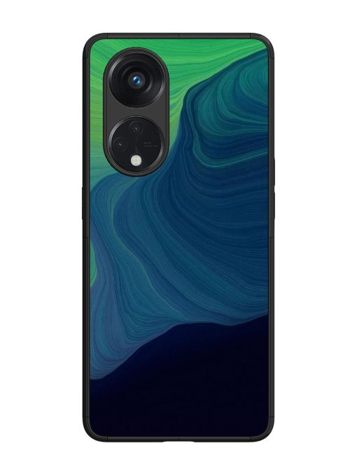 Oceanic Dreams Glossy Soft Edge Case for Oppo Reno 8T (5G) Chachhi