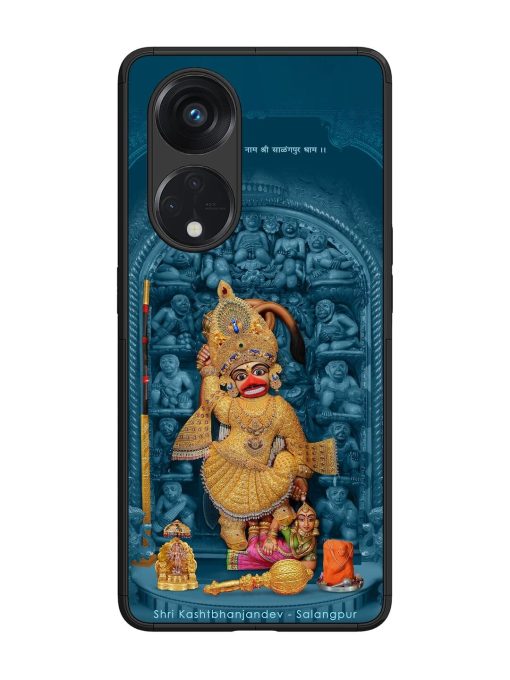 Divine Grace Of Shri Kashtabhanjandev Glossy Soft Edge Case for Oppo Reno 8T (5G) Chachhi