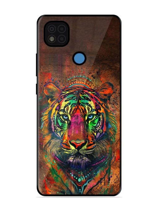 Cosmic Tiger Glossy Soft Edge Case for Poco C31 Chachhi