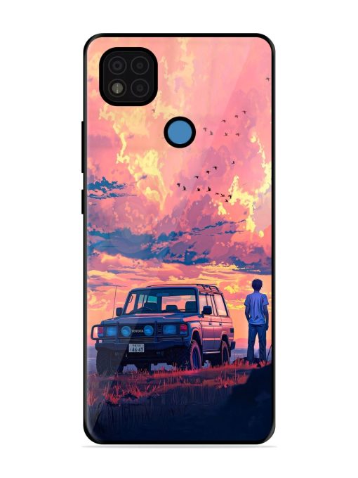 Solitude'S Horizon Glossy Soft Edge Case for Poco C31 Chachhi