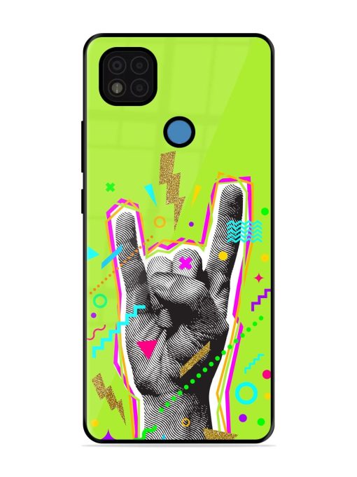 Neon Rock Glossy Soft Edge Case for Poco C31 Chachhi