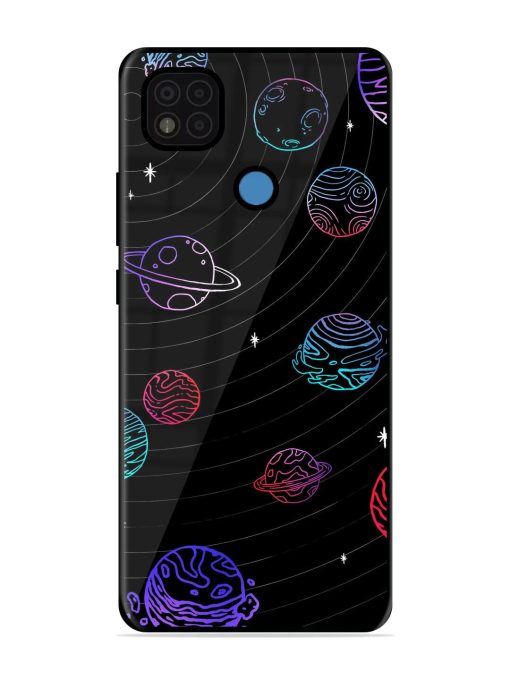 Cosmic Ballet Glossy Soft Edge Case for Poco C31 Chachhi