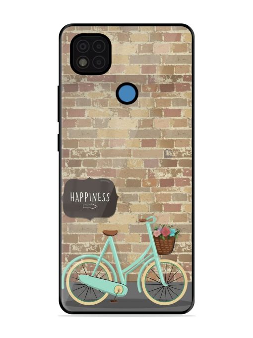 Pedaling Towards Happiness Glossy Soft Edge Case for Poco C31 Chachhi