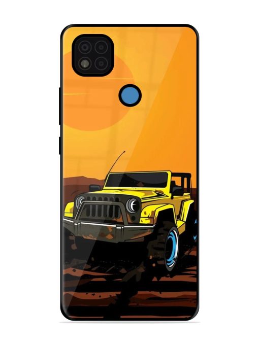 Sunset Cruise Glossy Soft Edge Case for Poco C31 Chachhi