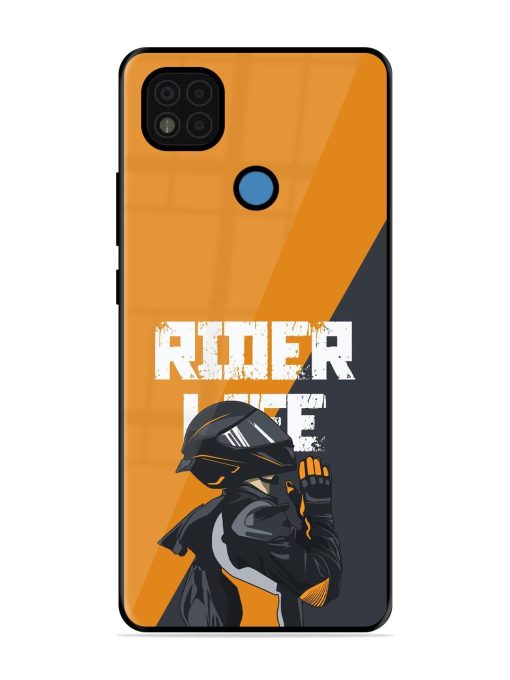 Ride Never Ends Glossy Soft Edge Case for Poco C31 Chachhi