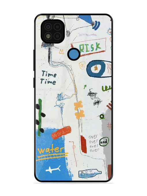 Mind Map Madness Glossy Soft Edge Case for Poco C31 Chachhi