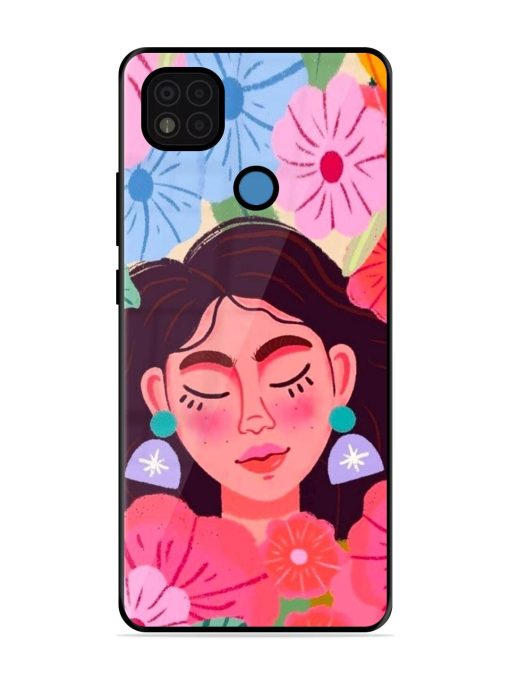 Blooming Serenity Glossy Soft Edge Case for Poco C31 Chachhi