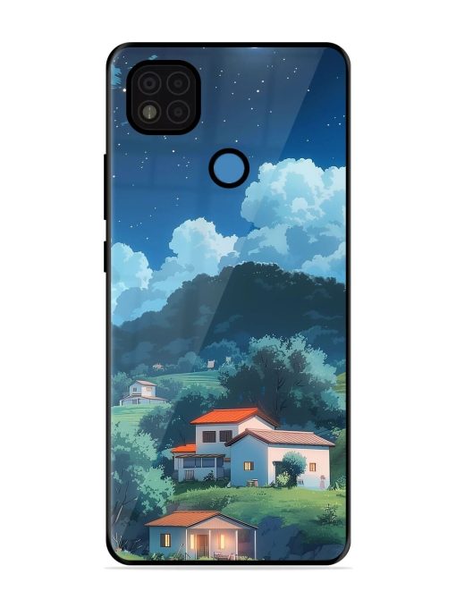 Peaceful Nightscape Glossy Soft Edge Case for Poco C31 Chachhi