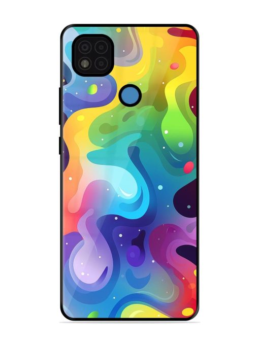 Rainbow River Glossy Soft Edge Case for Poco C31 Chachhi