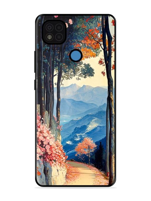 Mountainside Serenity Glossy Soft Edge Case for Poco C31 Chachhi