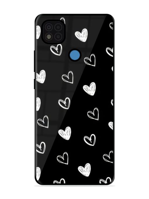 Scattered Hearts Glossy Soft Edge Case for Poco C31 Chachhi